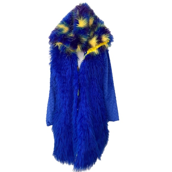 Prosperity World One of A Kind Burning Man Coat - Picture 1 of 11